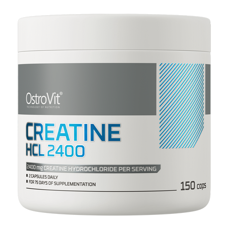 OstroVit Creatina HCl 2400 mg 150 cápsulas