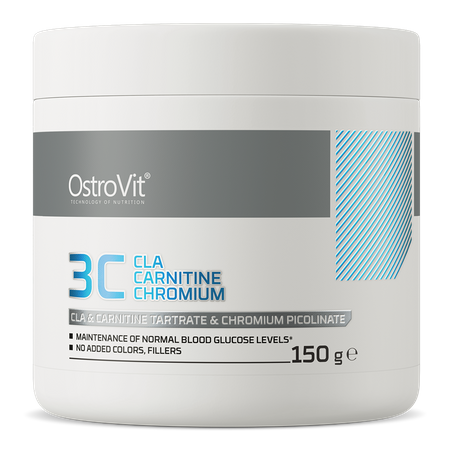OstroVit 3C CLA Carnitina Cromo 150 g