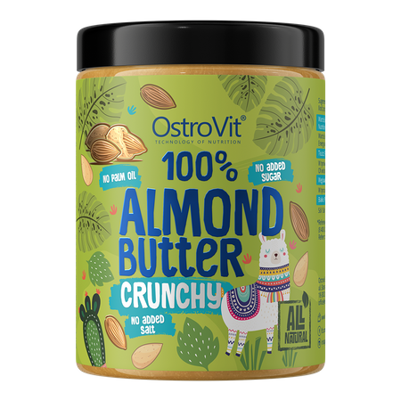 OstroVit 100% Crema de Almendras 1000 g