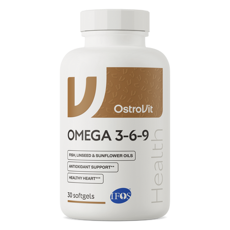 OstroVit Omega 3-6-9 30 cápsulas