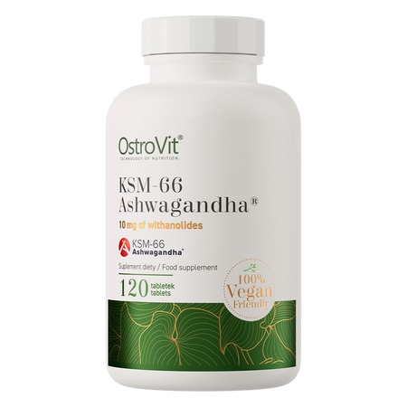 OstroVit KSM-66 Ashwagandha VEGE 120 comprimidos
