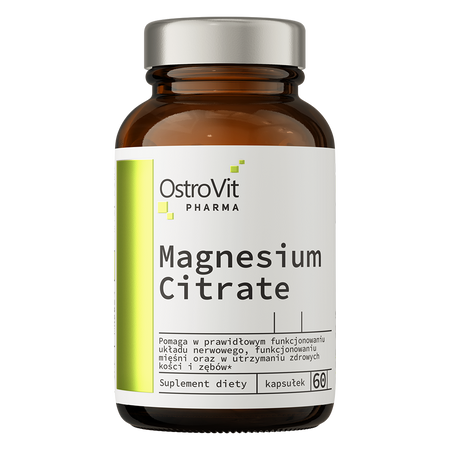 OstroVit Pharma Citrato de Magnesio 60 cápsulas
