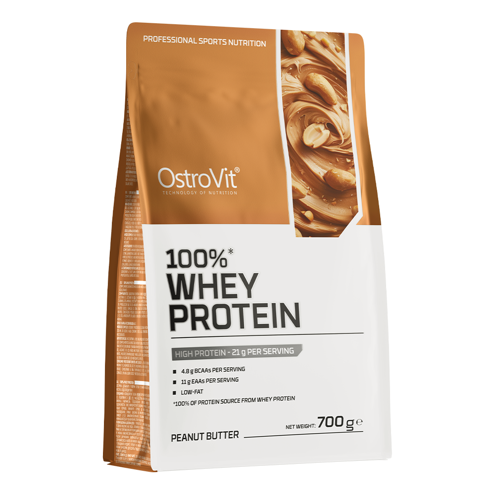 OstroVit 100% Whey Protein 700 g sabor mantequilla de cacahuete