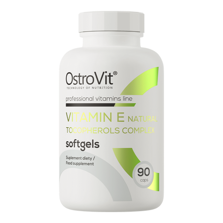 OstroVit Vitamina E complejo natural de tocoferoles 90 cápsulas
