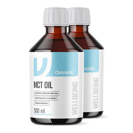OstroVit Aceite MCT de coco 2 x 500 ml