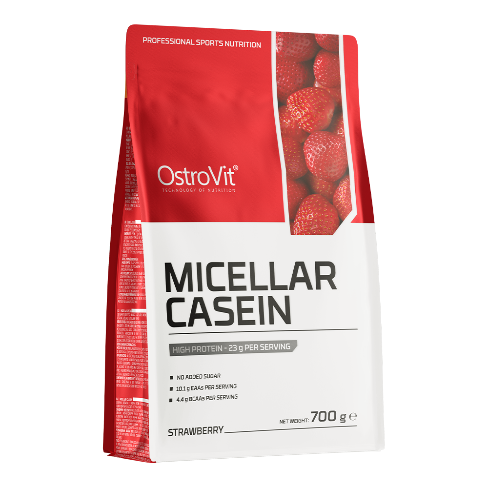 OstroVit Caseína Micelar 700 g sabor fresa