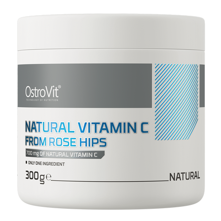 OstroVit Natural Rosa silvestre Vitamina C 300 g