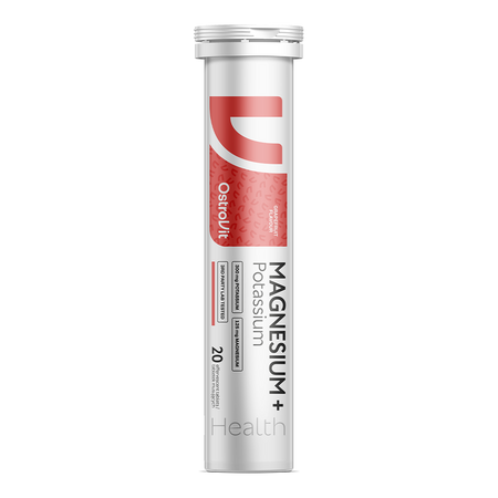 OstroVit Magnesio + Potasio 20 comprimidos efervescentes