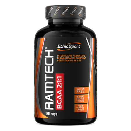 EthicSport Ramtech BCAA 2:1:1 120 cápsulas