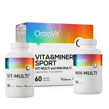 OstroVit VITA&MINERALS Sport 60 cápsulas