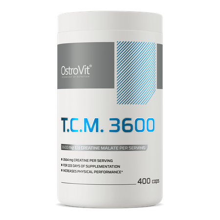 OstroVit Creatina Malato 3600 mg 400 cápsulas