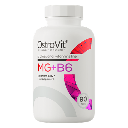 OstroVit Mg + B6 90 comprimidos
