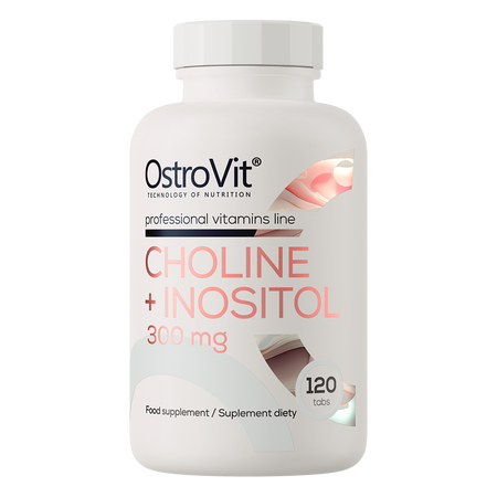 OstroVit Colina + Inositol 300 mg 120 comprimidos