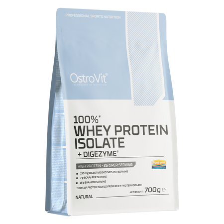 OstroVit 100% Whey Protein Isolate + Digezyme 700 g