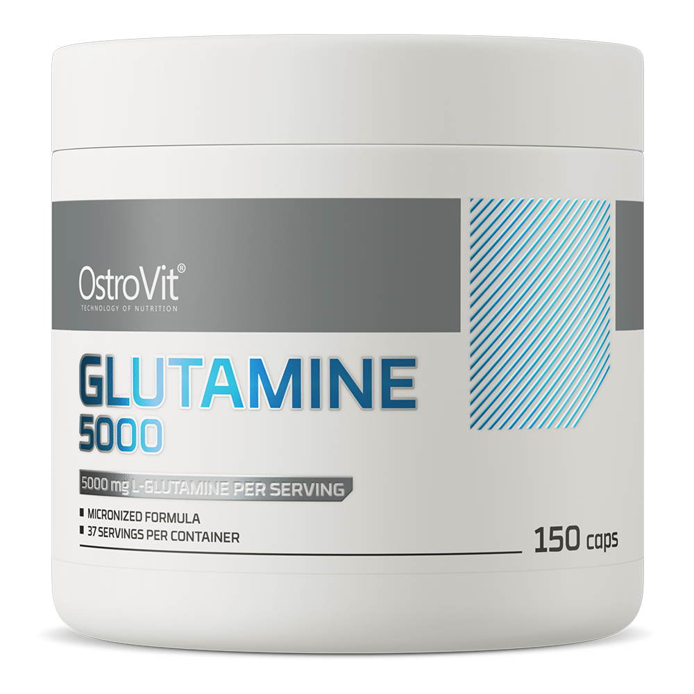 OstroVit Glutamina 5000 mg 150 cápsulas