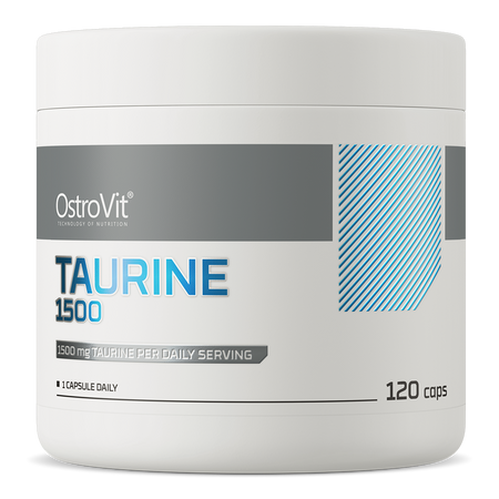 OstroVit Taurina 1500 mg 120 cápsulas
