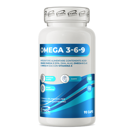 Ethic Nutraceutici Omega 3-6-9 90 cápsulas