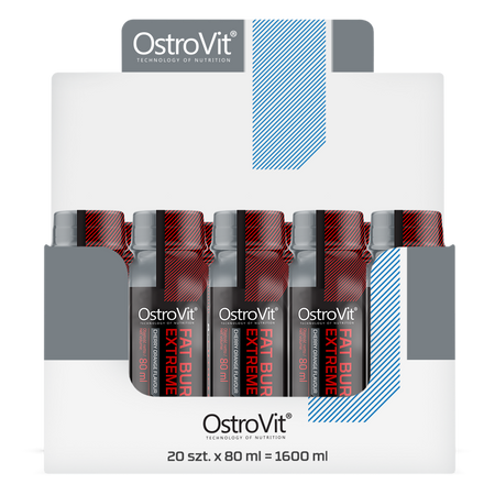 OstroVit Fat Burner Extreme Shot 20 x 80 ml