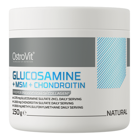 OstroVit Glucosamina + MSM + Condroitina 150 g