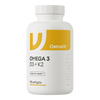 OstroVit Omega 3 D3+K2 90 cápsulas