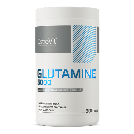 OstroVit Glutamina 5000 mg 300 cápsulas