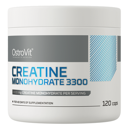 OstroVit Creatina Monohidrato 3300 mg 120 cápsulas
