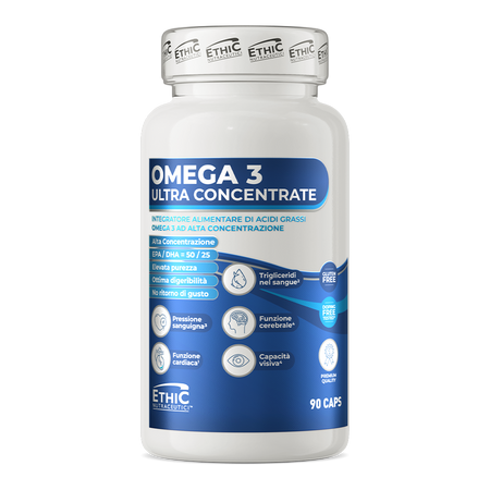 Ethic Nutraceutici™ Omega 3 Ultra Concentrate 90 cápsulas