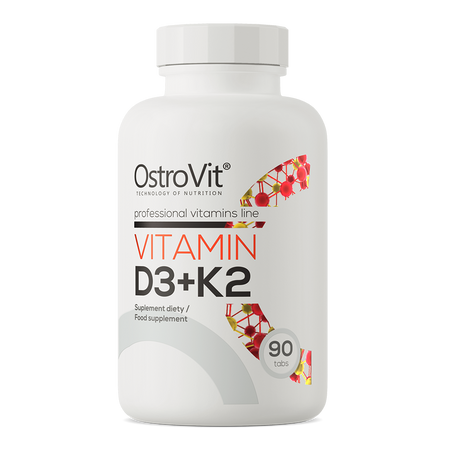 OstroVit Vitamina D3 + K2 90 comprimidos