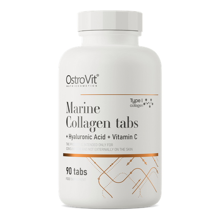 OstroVit Colágeno Marino + Ácido Hialurónico + Vitamina C 90 comprimidos