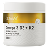 OstroVit Omega 3 D3+K2 180 cápsulas