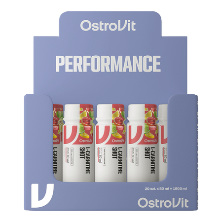 OstroVit L-Carnitina Shot 20 x 80 ml