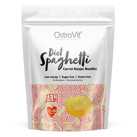 OstroVit Diet Espaguetis Zanahoria Fideos Konjac 250 g
