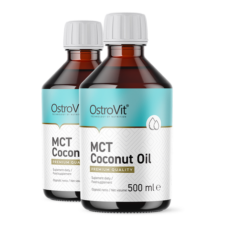 OstroVit Aceite MCT de coco 2 x 500 ml