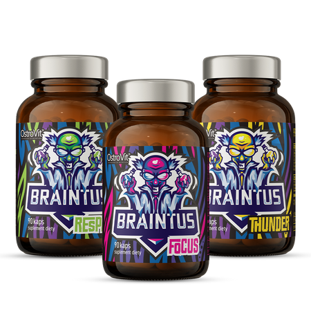 OstroVit Braintus 3 x 90 cápsulas