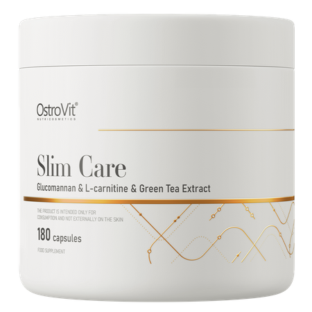 OstroVit Slim Care Glucomanano & L-Carnitina & Extracto de Té Verde 180 cápsulas