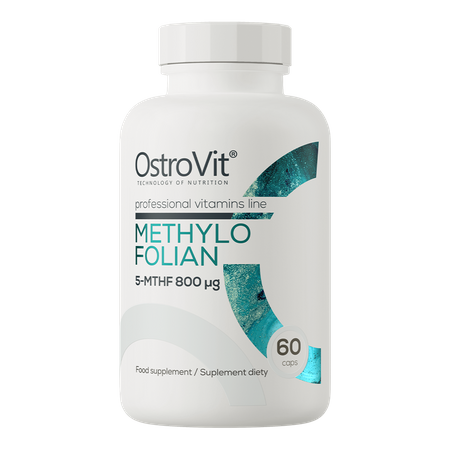 OstroVit Metilfolato 5-MTHF 800 μg 60 cápsulas